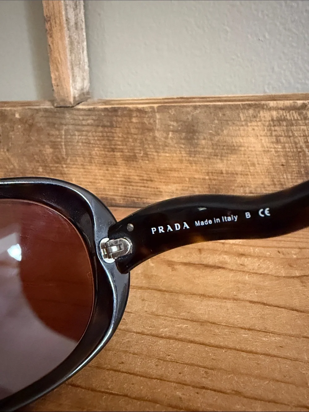 Prada black brown